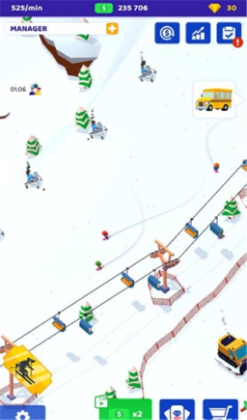 Ski Resort: Idle Tycoon图3