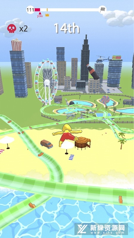 水上公园大作战(AquaPark Slide)截图1