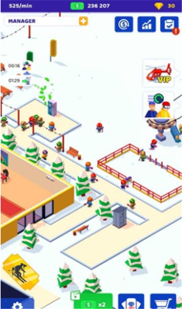 Ski Resort: Idle Tycoon图1