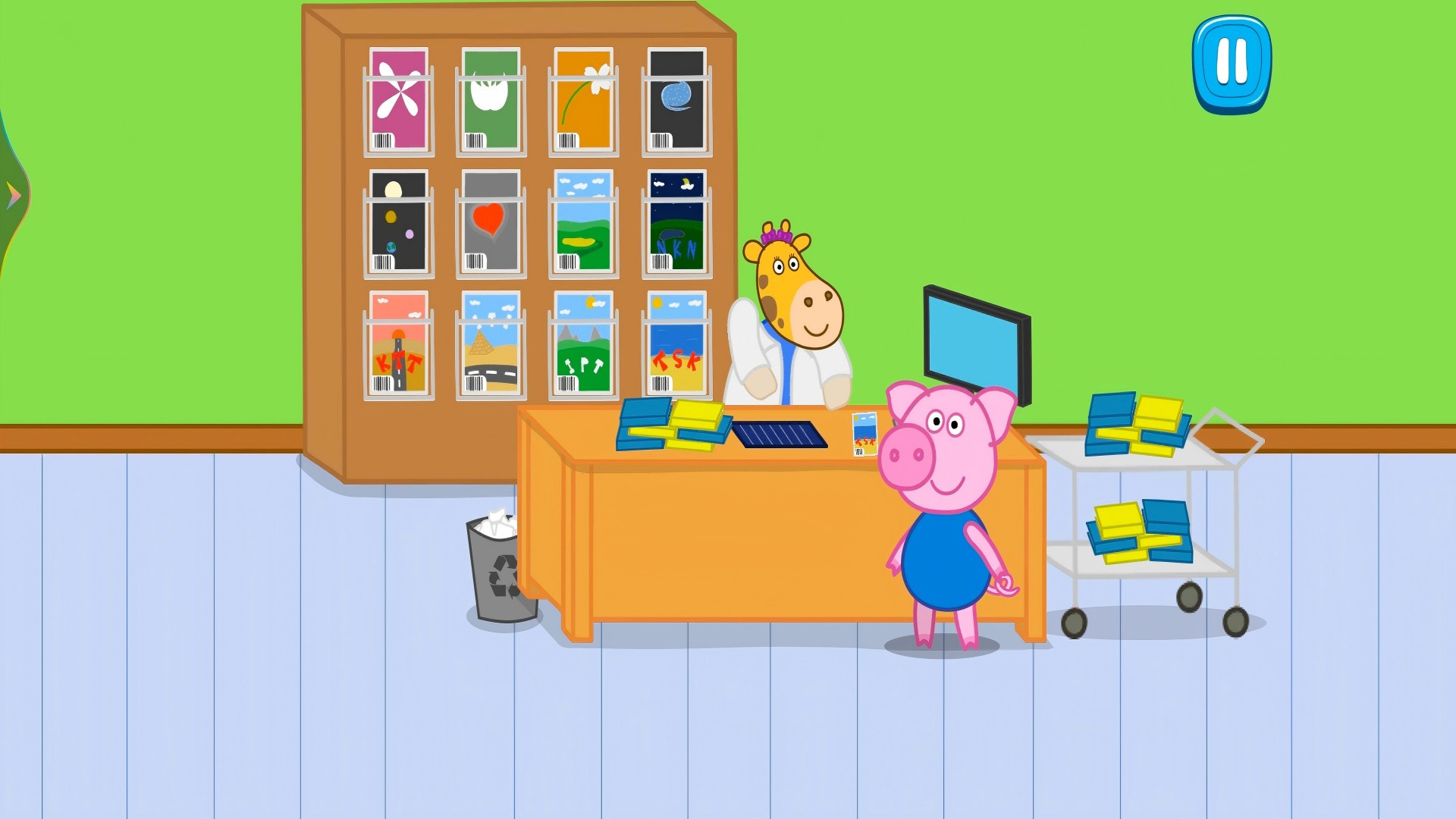 可爱小猪的日常图1