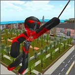 火柴人超级绳索英雄