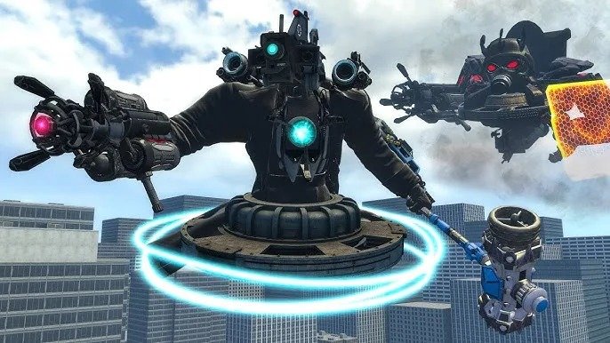 马桶人太空沙盒截图3