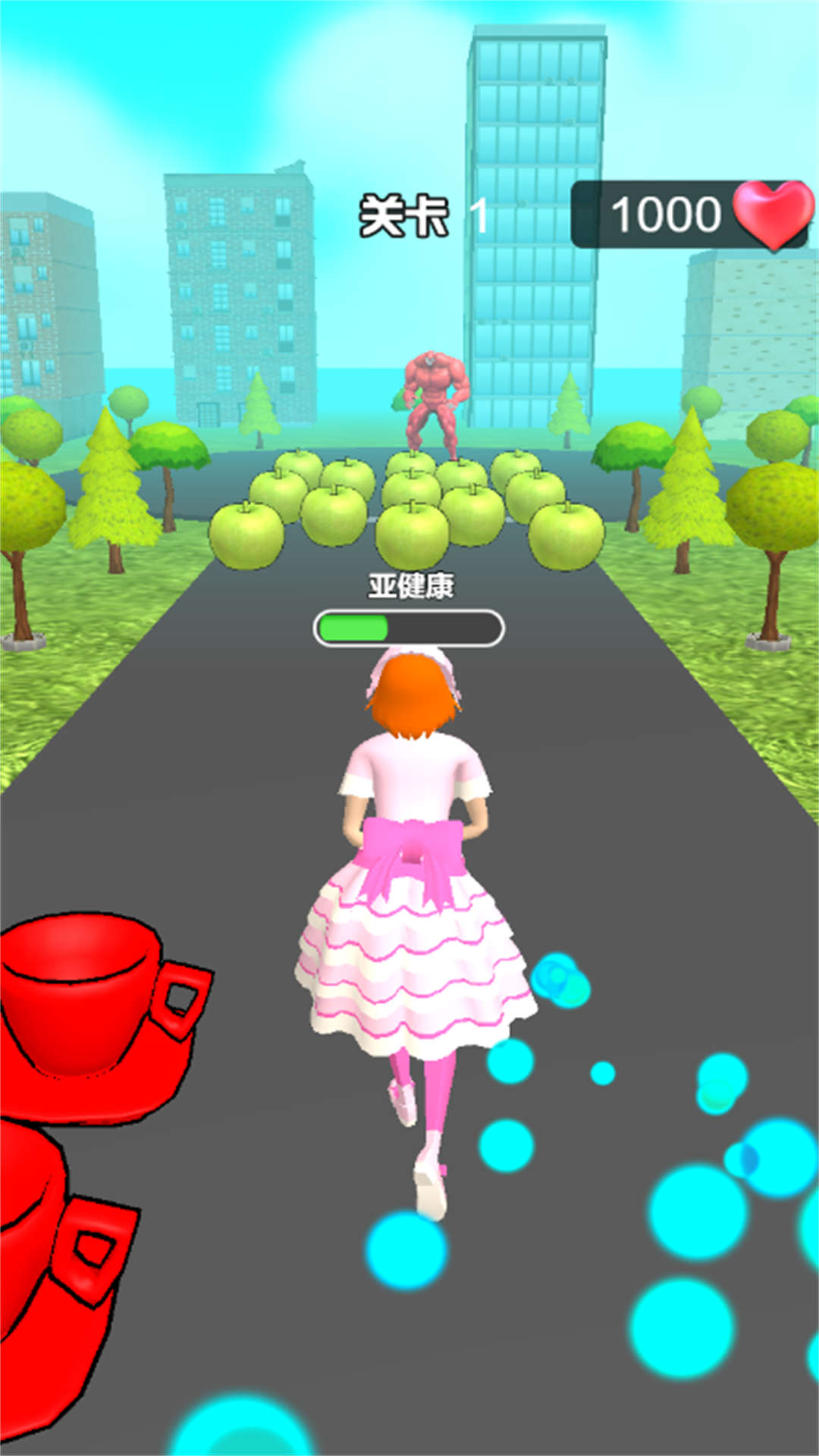 樱花少女夏日跑截图2