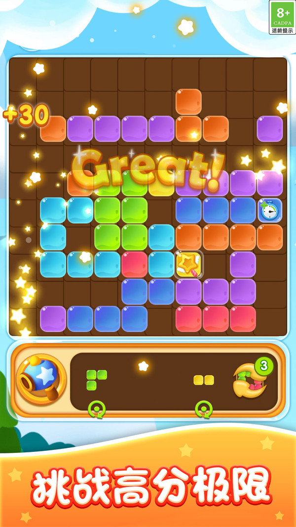 俄罗斯闯关方块截图3