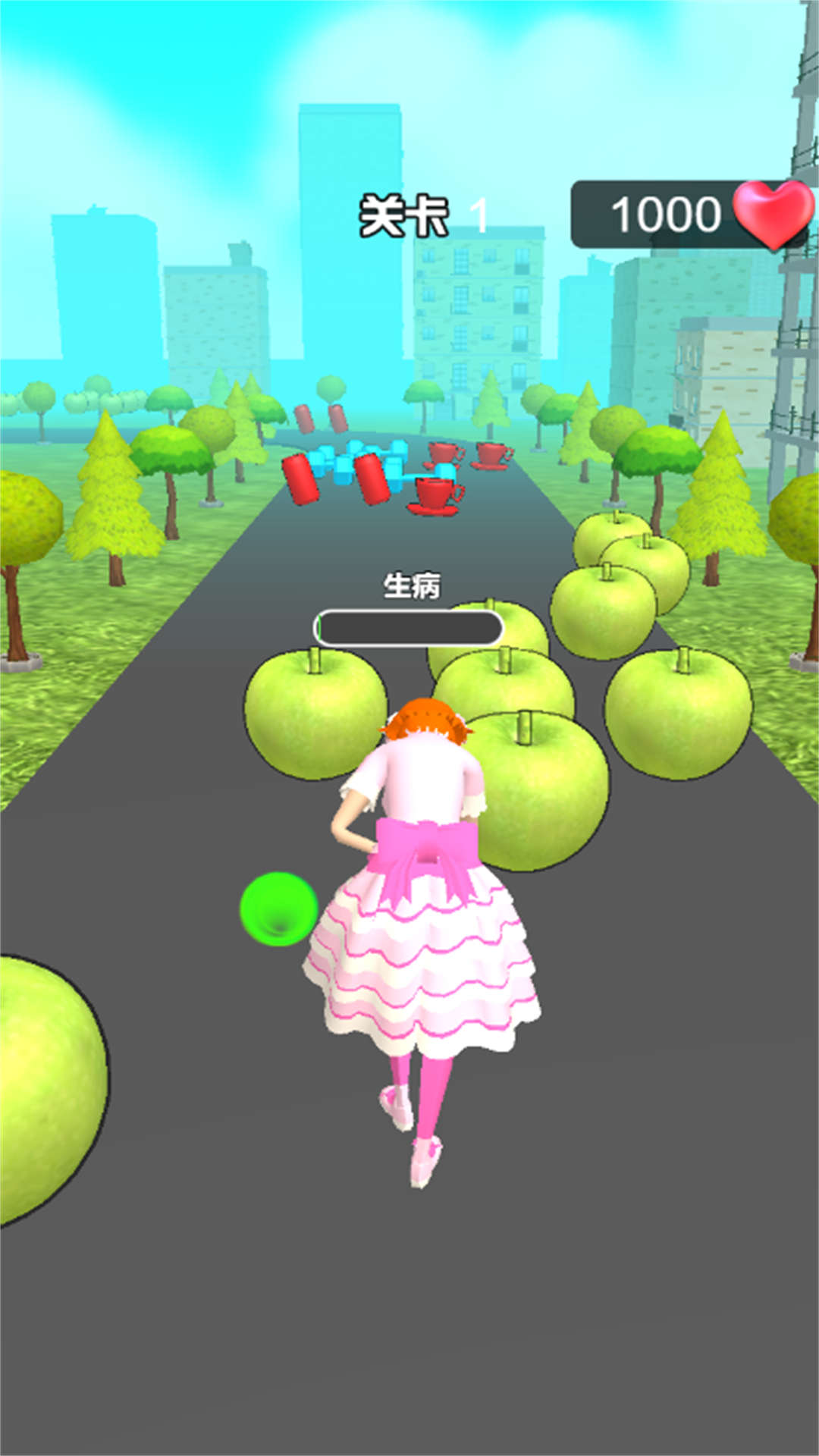 樱花少女夏日跑截图3