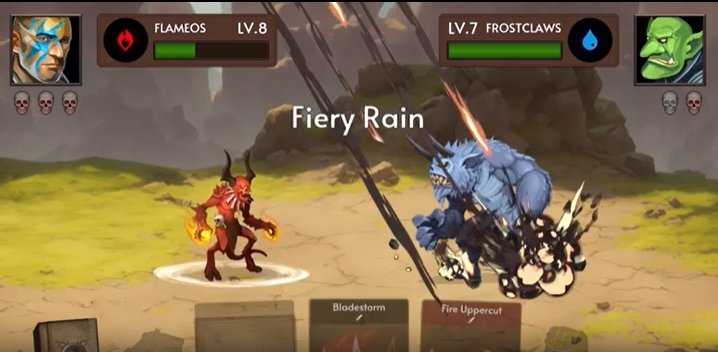 黑暗之石：卡牌战斗图1