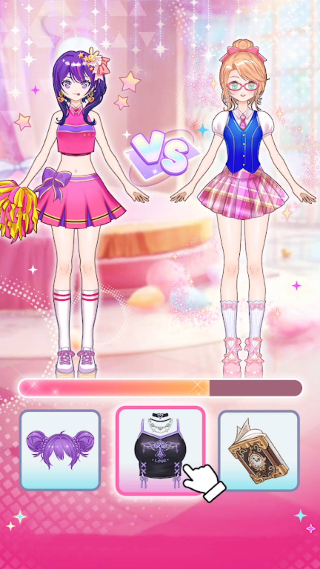 梦幻少女换装游戏截图1