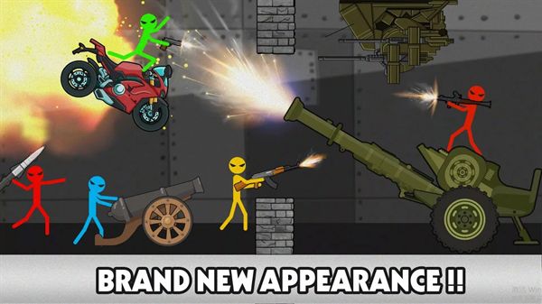 火柴人沙盒游乐场游戏截图3