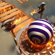 滚动冒险球球游戏