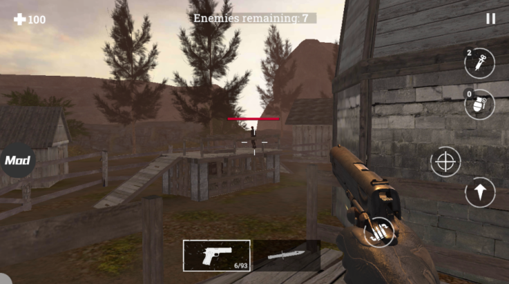 交火：生存僵尸图1