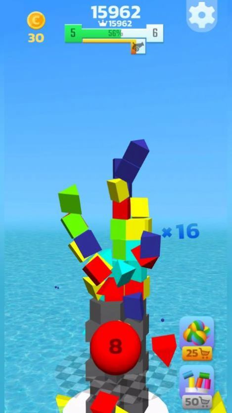 塔式撞击3D（Tower Crash 3D）截图3