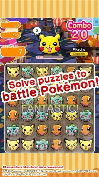 宝可梦随机Mobile（Pokémon Shuffle）截图5