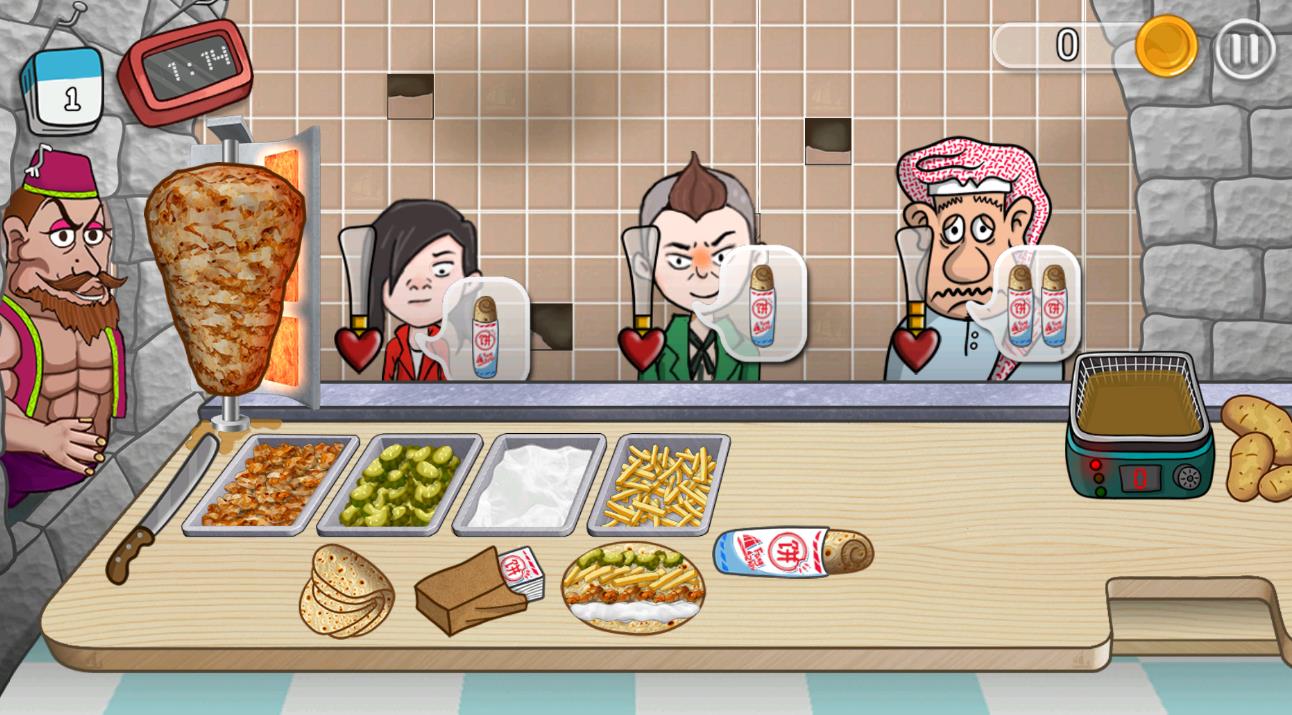 沙威玛卷饼铺游戏截图2