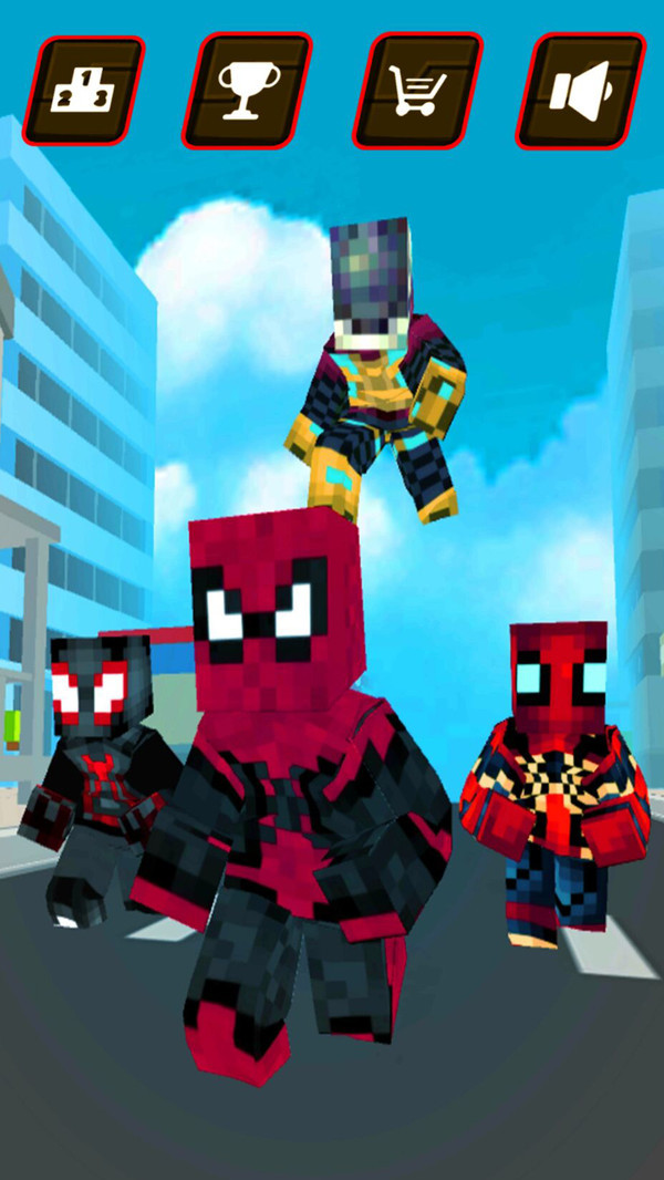 超级英雄蜘蛛酷跑截图3