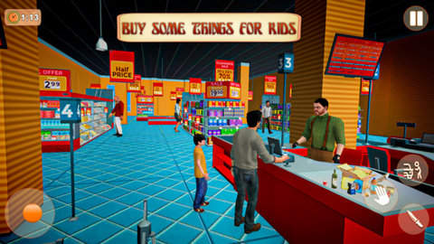 单亲爸爸模拟器截图1