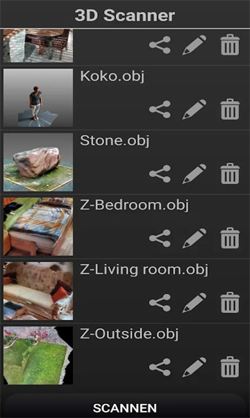 3D Live Scanner截图3