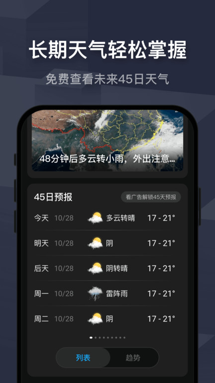 遇见天气软件截图1