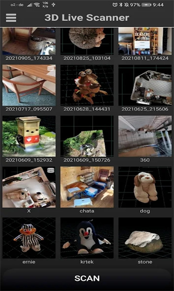 3D Live Scanner截图2