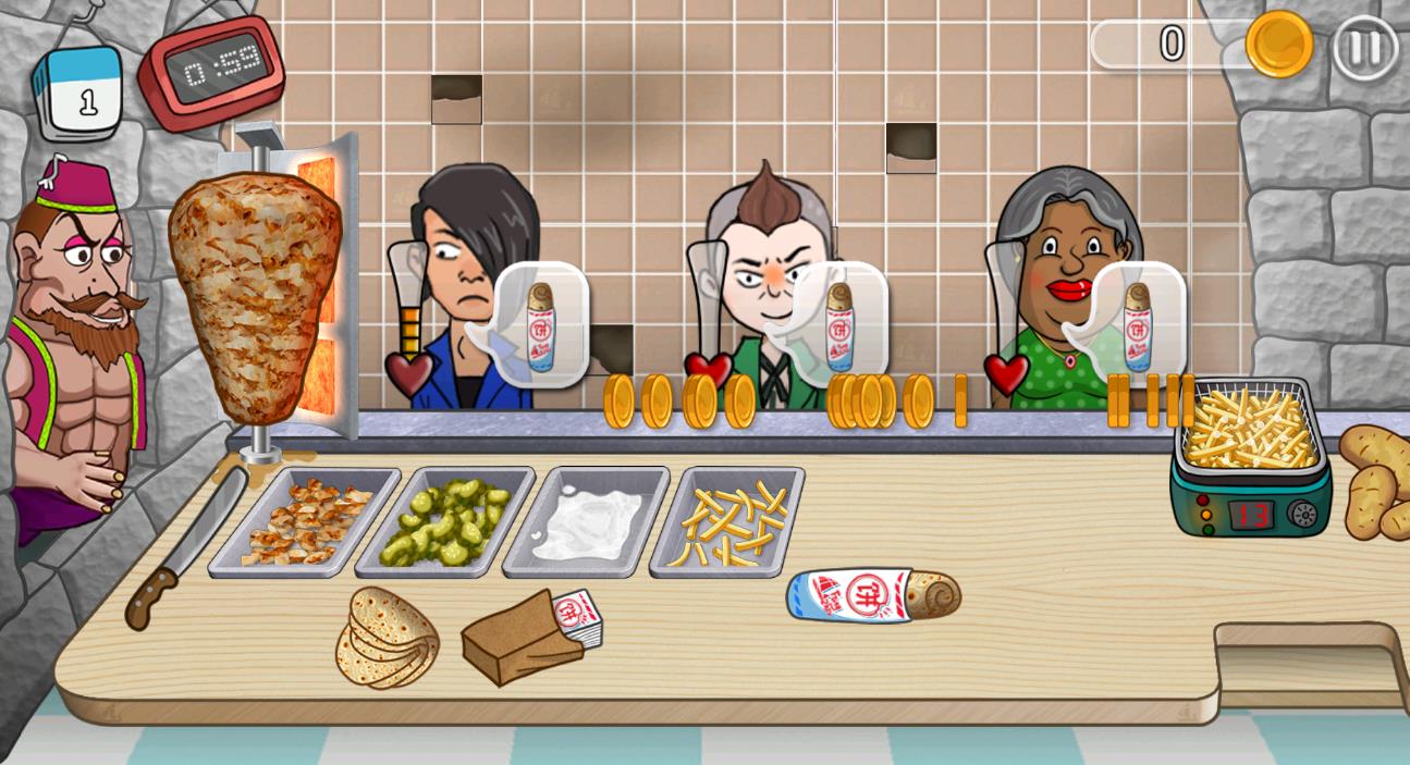 沙威玛卷饼铺游戏截图3