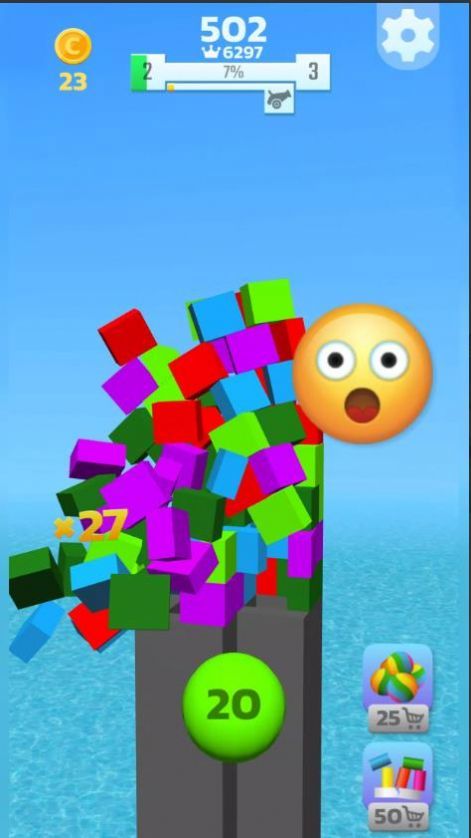 塔式撞击3D（Tower Crash 3D）截图1