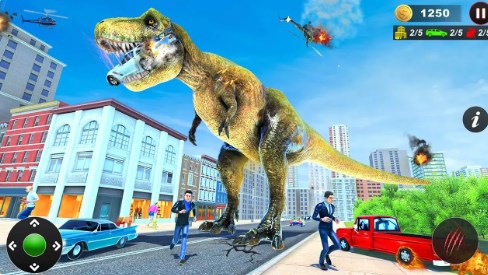 恐龙时代：城市破坏截图1