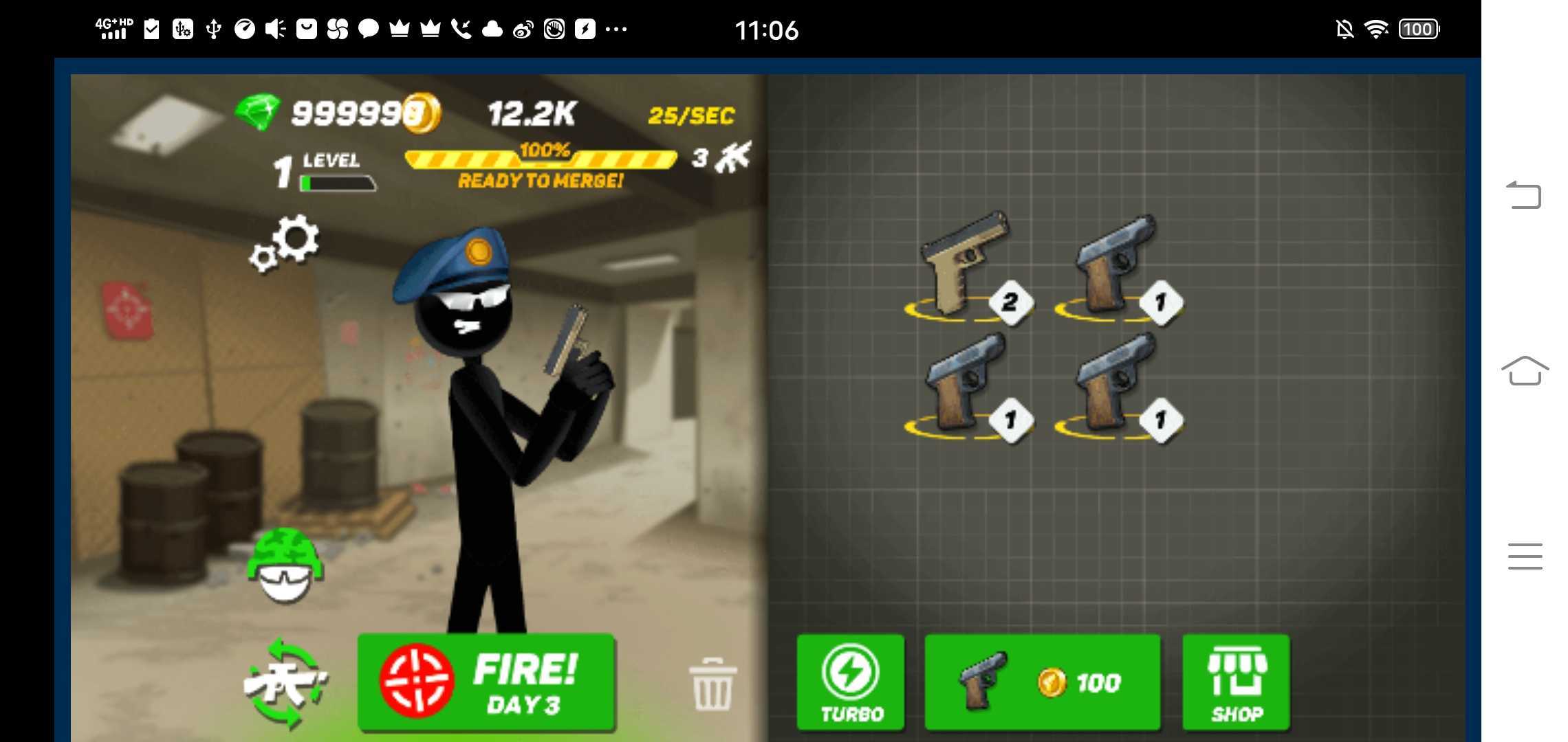 火柴人勇士之爽快射击图2