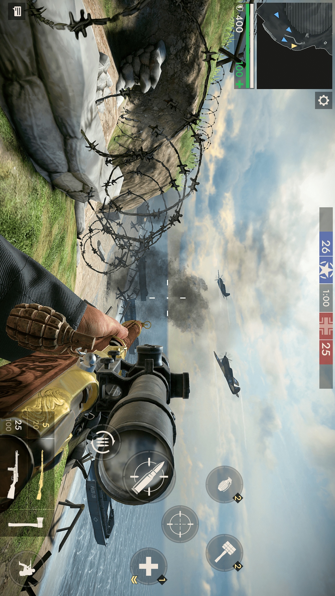 二战荣耀战场手游截图1