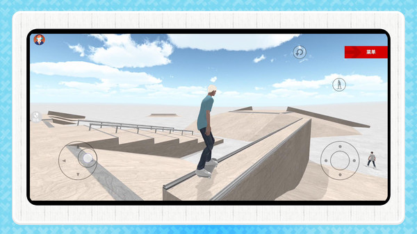 小兵滑轮跑酷截图1