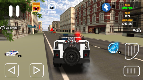 警车城市追逐游戏图1