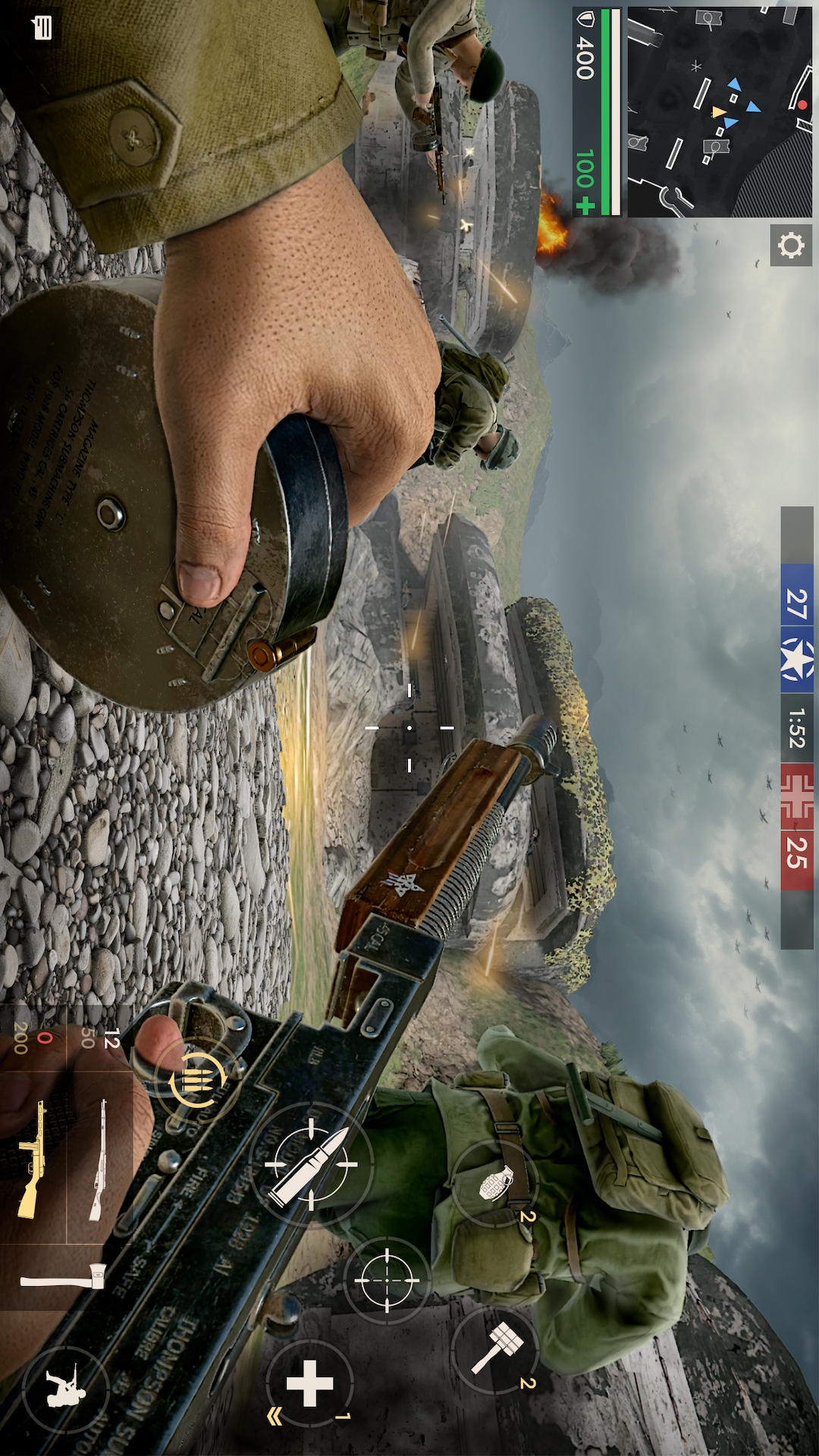 二战荣耀战场手游截图3