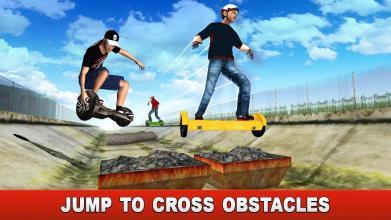 气垫板赛车模拟器3D游戏截图1