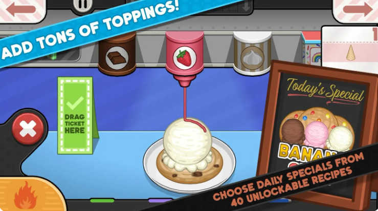 老爹冰淇淋店截图1