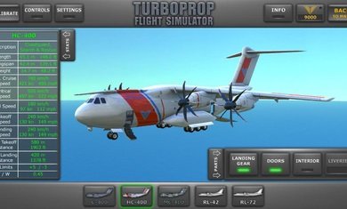 涡轮螺旋桨飞行模拟器3D截图2