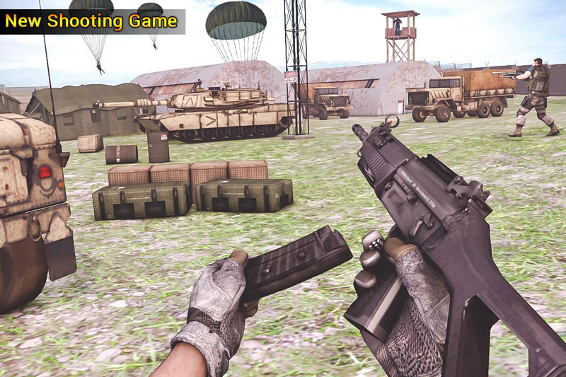 Mountain Shooting Mission Game图1