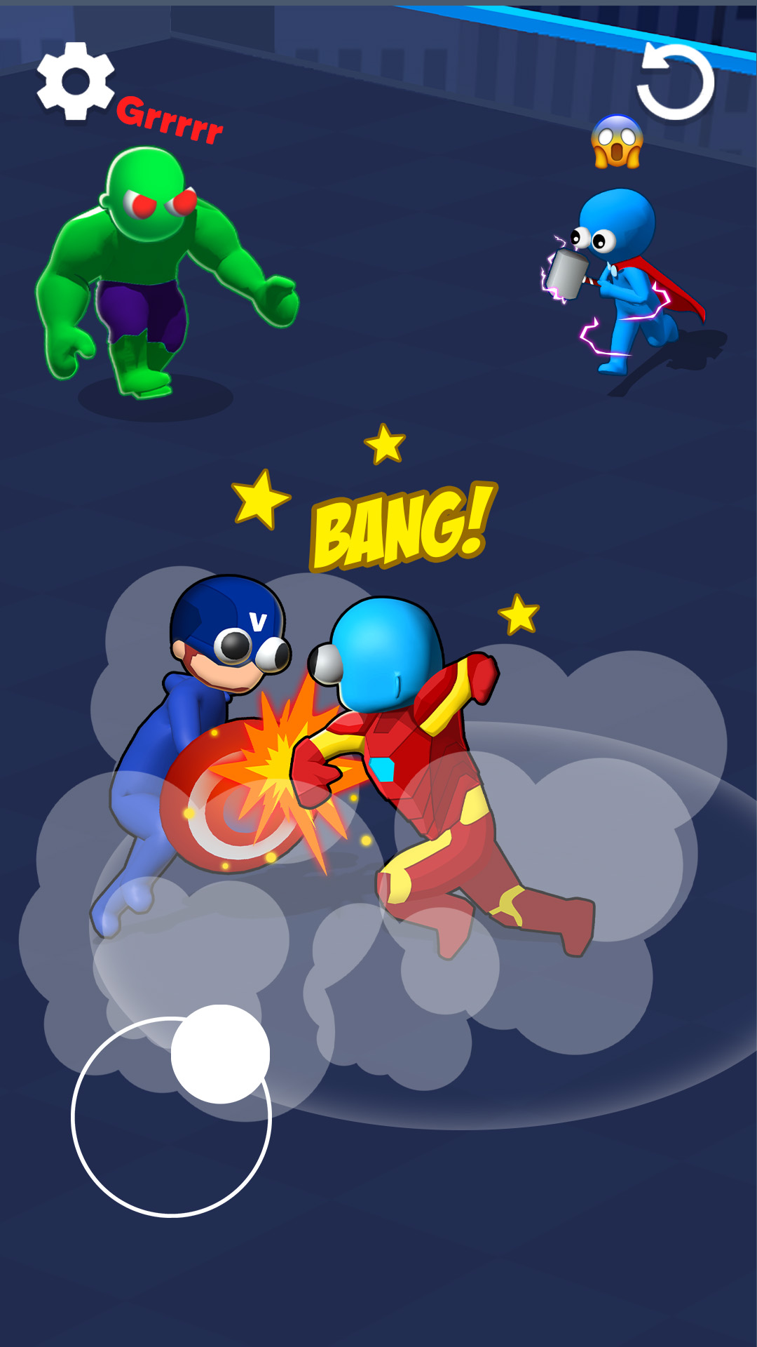 百战王者英雄游戏图1