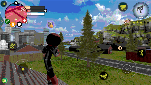 蜘蛛火柴人战争游戏截图1