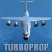 涡轮螺旋桨飞行模拟器3D