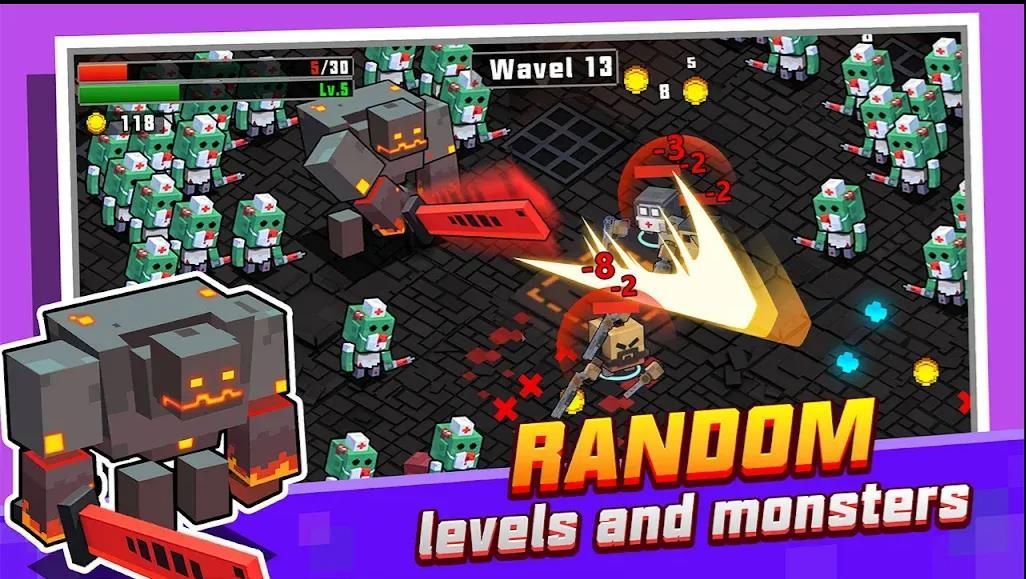 像素地牢：僵尸幸存者游戏截图1