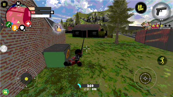 蜘蛛火柴人战争游戏截图2