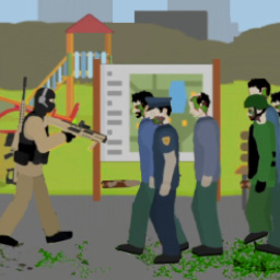 平面僵尸横扫游戏