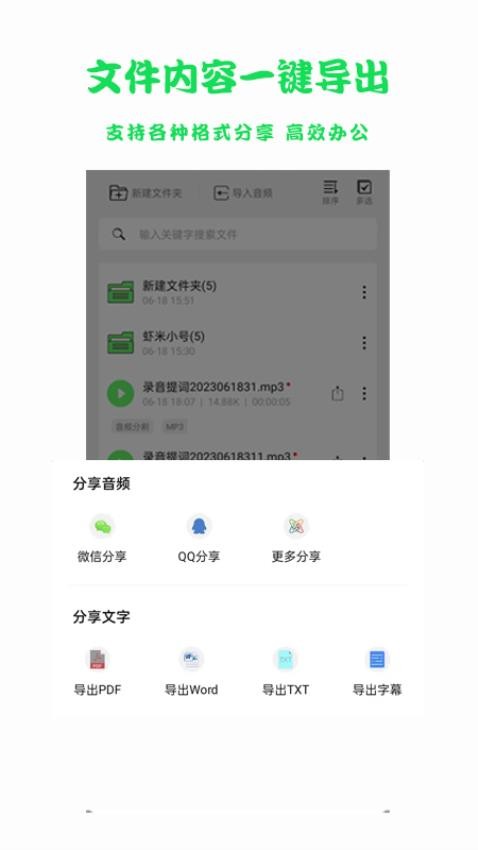 语音转文字导出手机版截图2
