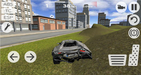 赛车驾驶模拟游戏截图1