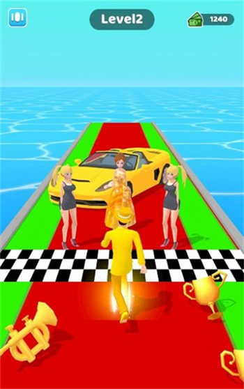 垃圾收集跑游戏(Garbage Runner)截图1