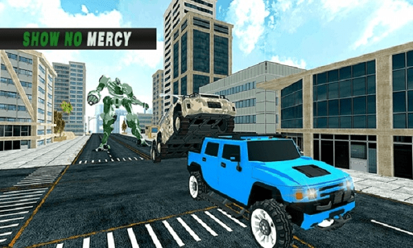 Military Truck Transform Robot游戏截图2