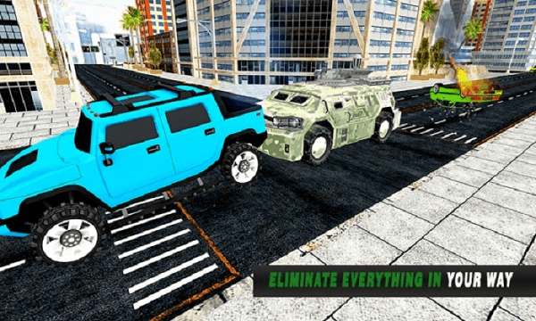 Military Truck Transform Robot游戏截图1