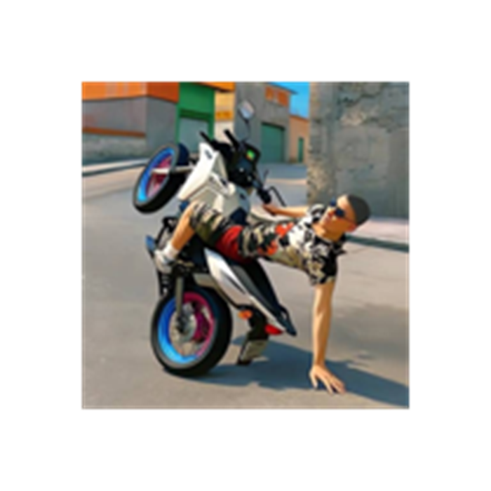 摩托前轮离地3D手机版