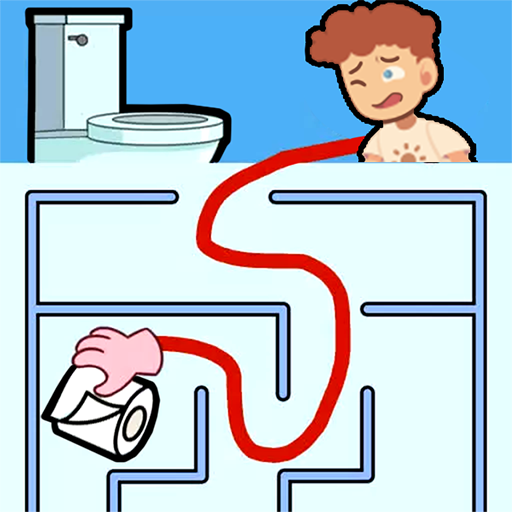 疯狂画线迷宫游戏