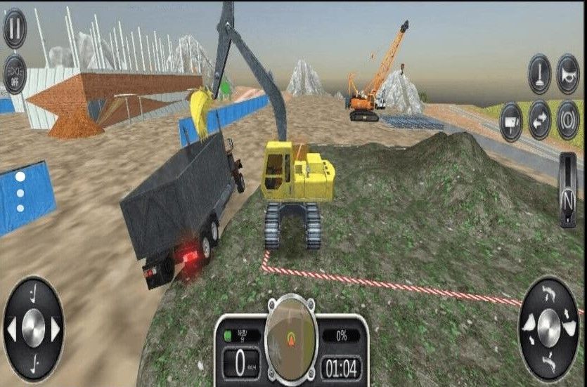 模拟挖掘机3D游戏截图3