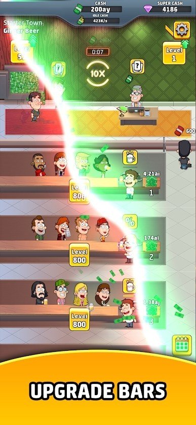 Idle Bar Story手游截图1