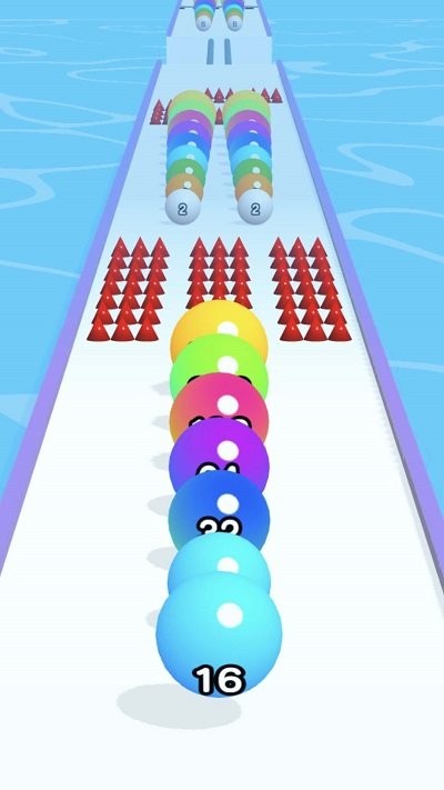 弹珠向前冲手游截图1